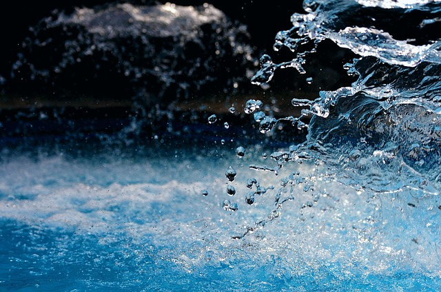 Clean water representing mechanical energy catalytic PFAS removal in water treatment