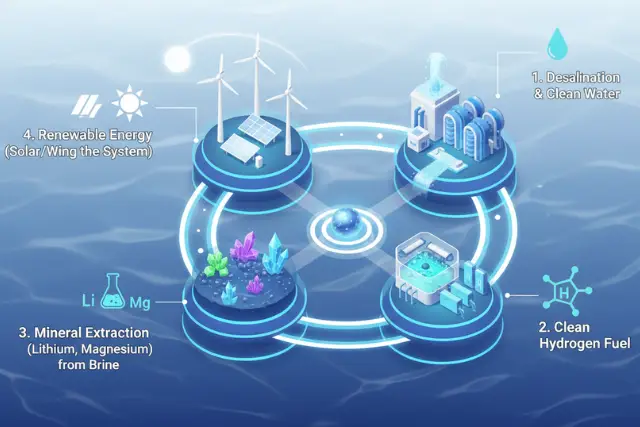 Seawater, Salt, and Sunlight: How China is Turning Ocean Water into Fresh Water and Fuel