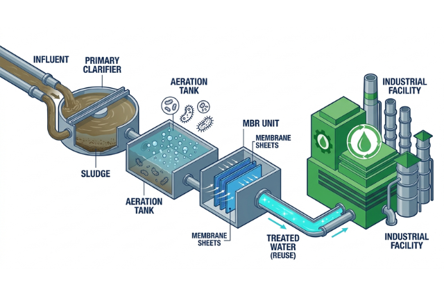 Industrial wastewater treatment process and biological filtration steps sourced at WATERTECH CHINA 2026