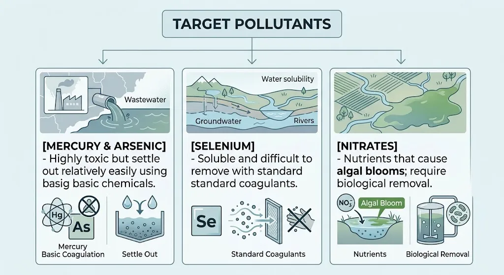 The Primary Heavy Metals of Concern