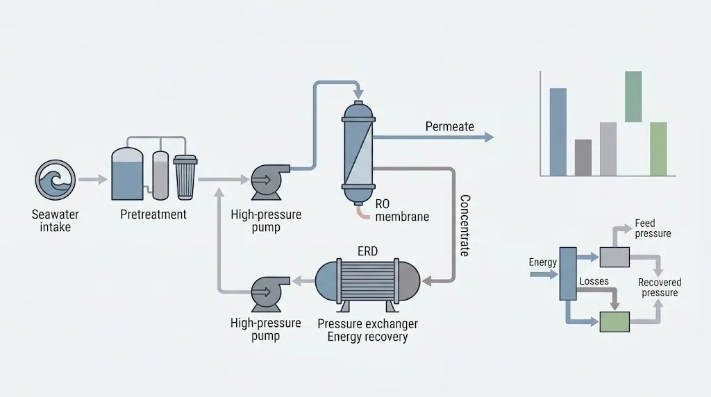 Where Does the Energy Go in an SWRO Plant